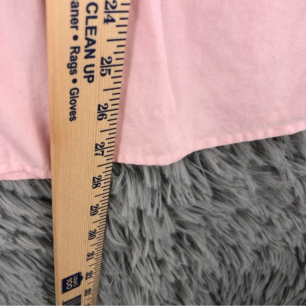 J. Crew Shirt Womens Size XL NWT 100 Percent Cotton Pink Button Down - Picture 6 of 8